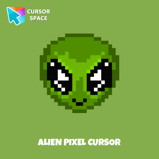 Alien Pixel cursor